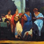 Antologia Duemiladodici pittura tra 800 e 900 Renato Natali, Ottobrata livornese